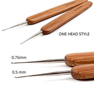 1 hook crochet needle